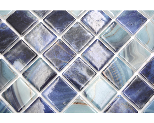 Mosaikplattor med kvadratiskt mönster