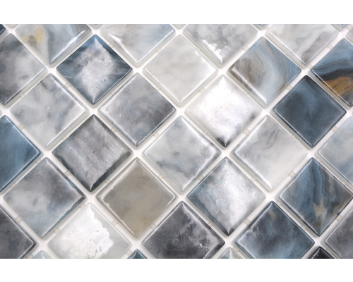 Mosaikplatta av glas