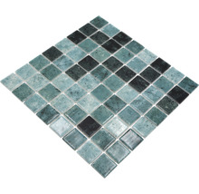 Mosaik glas VP56388PUR grön 31,6 x 31,6 cm