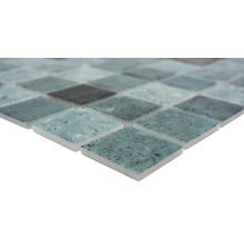Mosaik glas VP56388PUR grön 31,6 x 31,6 cm