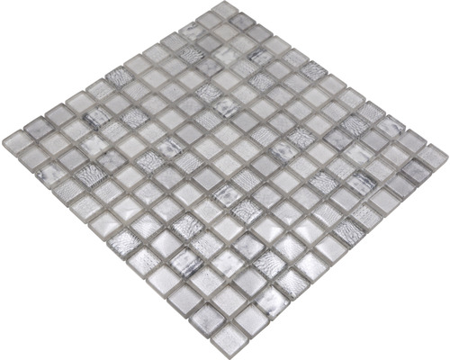 Fyrkantig glasmosaikplatta