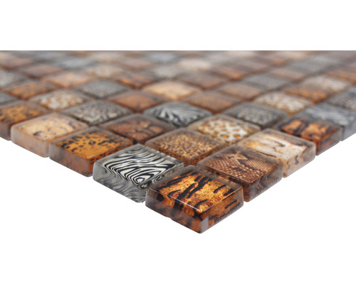 Mosaikplatta med djurmönster