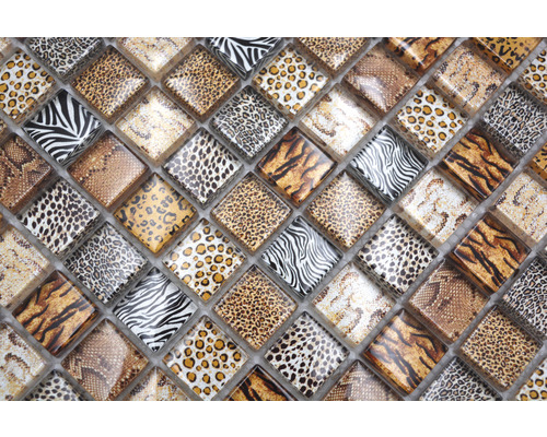 Mosaikplattor med djurmönster