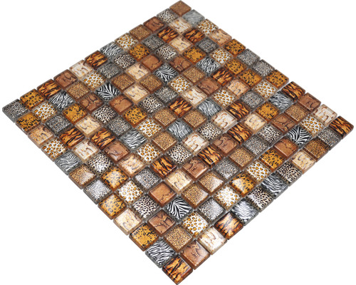 Mosaikplatta med djurmönster