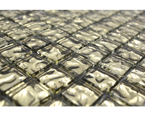 Fyrkantiga glasmosaikplattor