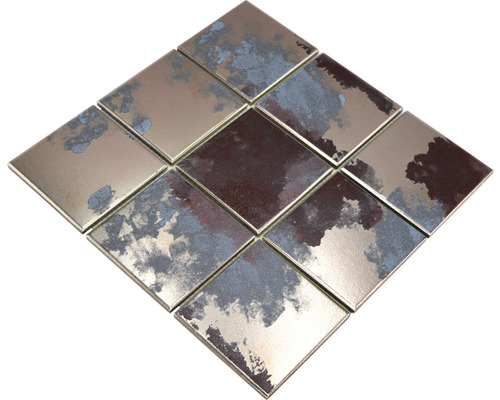 Fyrkantiga mosaikplattor för vägg- och golvdesign