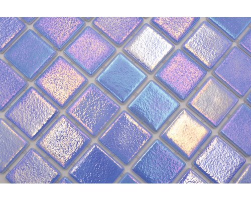 Fyrkantiga glasmosaikplattor