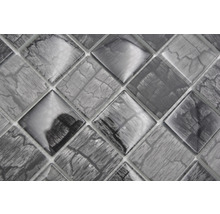 Mosaikplatta med träutseende