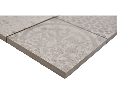 Kakel med mönster i detalj