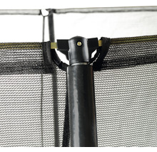 Studsmatta EXIT Silhouette med säkerhetsnät Ø427cm svart-thumb-8