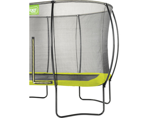 Trampolin med säkerhetsnät för utomhusbruk