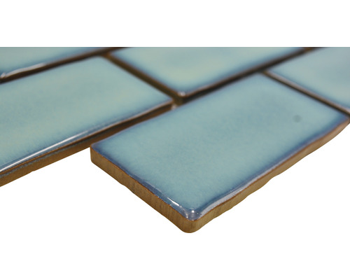 Rektangulära glänsande kakelplattor