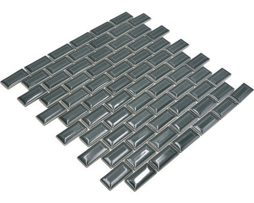 Mosaikmatta med rektangulära plattor för vägg och golv