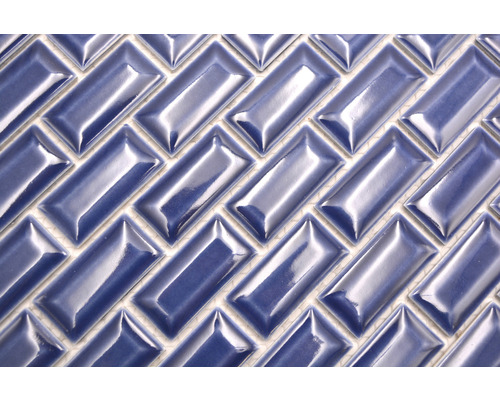 Keramiska mosaikplattor i fiskbensmönster