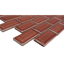 Rektangulära mosaikplattor av keramik