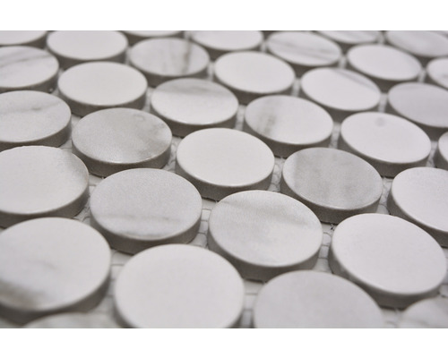 Mosaikplattor i rund form för vägg och golv