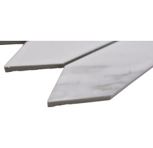 Mosaik keramik Hexagon carra CIM LHX CR vit matt 27,55x31,3 cm