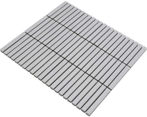 Rektangulära mosaikplattor av keramik, matt finish