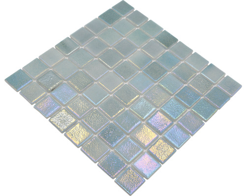 Fyrkantig glasmosaikplatta