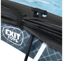 Detaljvy av en EXIT Toys pool med lock.