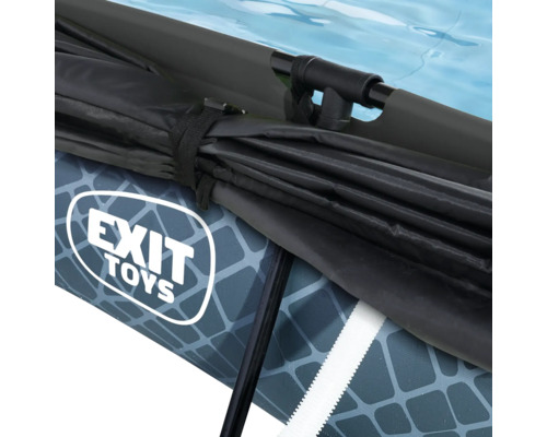 Närbild av en Exit Toys pool med lock