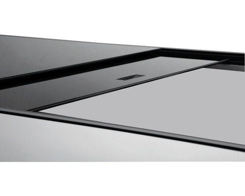 Detaljvy av ett akvarielock