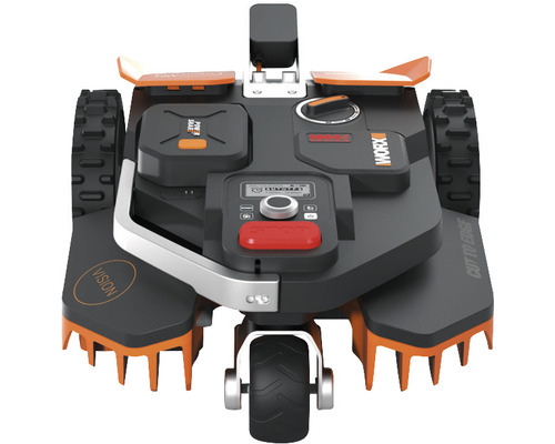 Worx robotgräsklippare framifrån