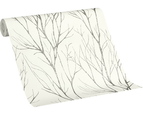 Tapetrulle med trädgrensdesign