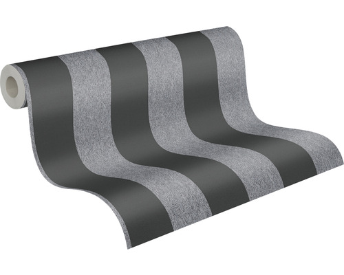 Tapetrulle med randigt mönster