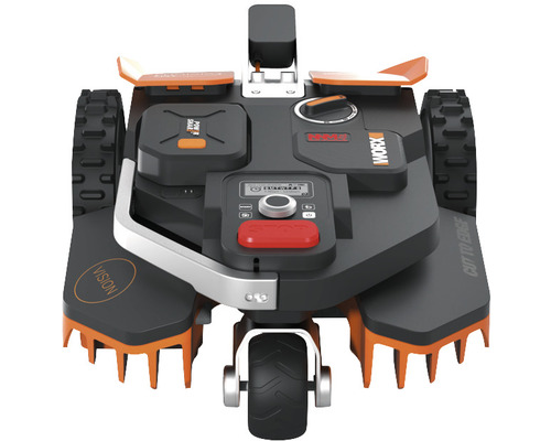 Worx robotgräsklippare framifrån
