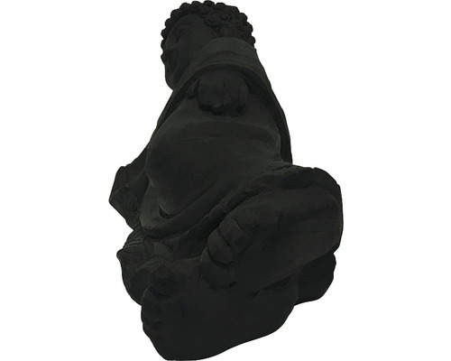 Buddha figur sittande, trädgårdsdekoration