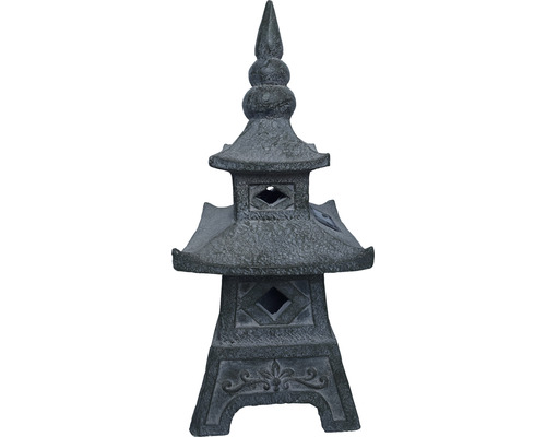 Trädgårdslampa i sten i japansk stil