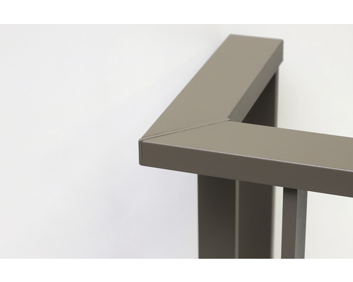 Detaljvy av en balustrad