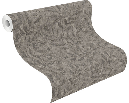 Tapetrulle med bladmönster