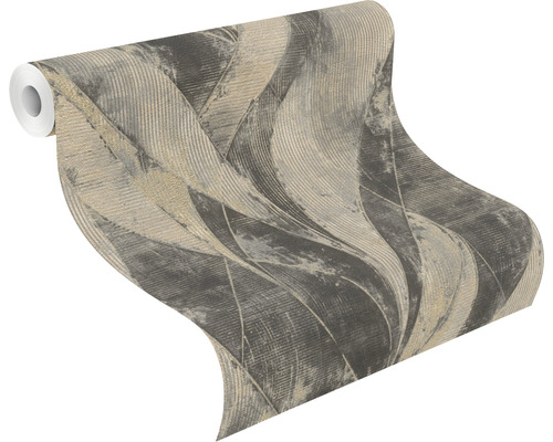 Rulle papperstapet med abstrakt mönster