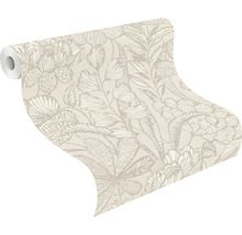 Tapet RASCH Floral Mark beige 10,05x0,53m