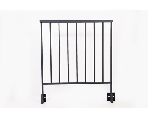 Metallstaketpanel för trädgårdsdesign