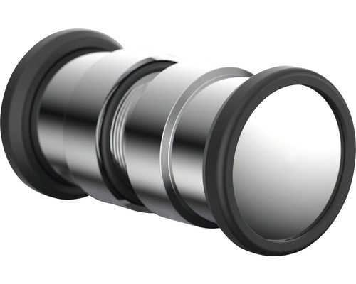 Dörrkikare av metall med gummitätning