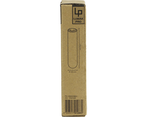 Lumak Pro-förpackning med produktmått.