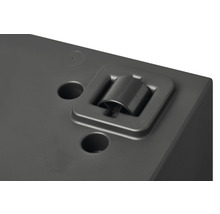 Blomkruka ELHO Vivo Next plast 60x30x29cm svart