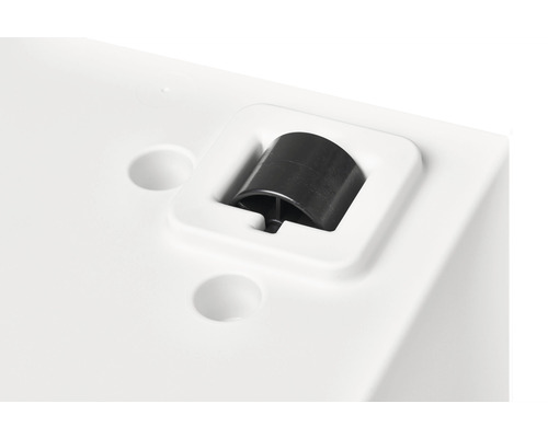 Möbelrulle på en vit yta