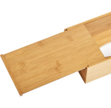 Utdragen låda i bambu