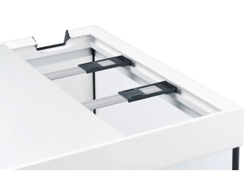 Akvarielock med fästen för belysning