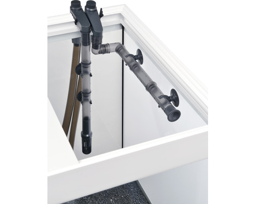 Akvariefiltreringssystem i akvarium