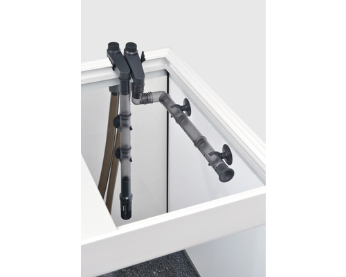 Akvariefilter i akvarium