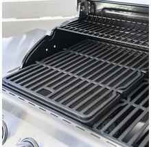 Grill med grillgaller och varmhållningsgaller