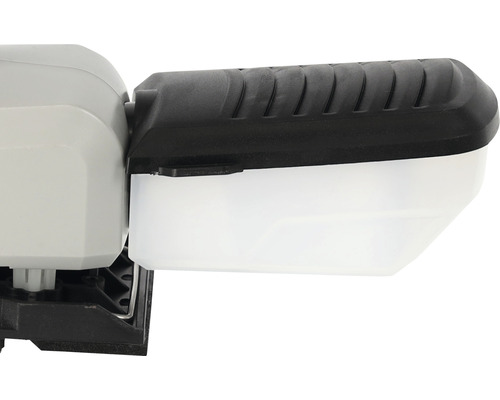 Närbild av en utomhuslampa