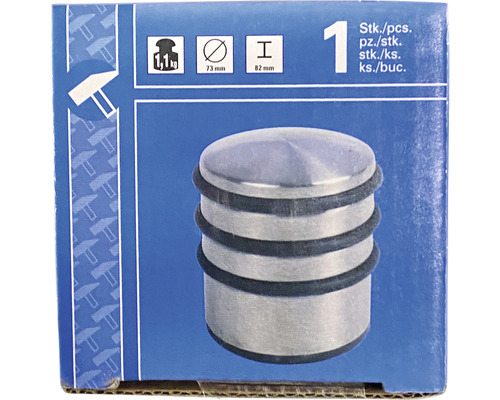 Dörrstopp förpackning med information om vikt och mått