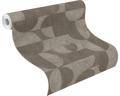 Tapetrulle med geometriskt mönster