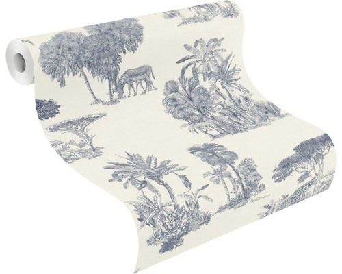 Tapetrulle med djungelmotiv